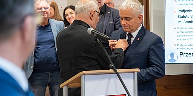 Starosta ze Złotą Odznaką Polskiego Związku Judo-44411