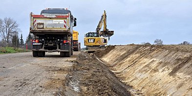 Rozbudowa DW 190. 45% zaawansowania prac-45549