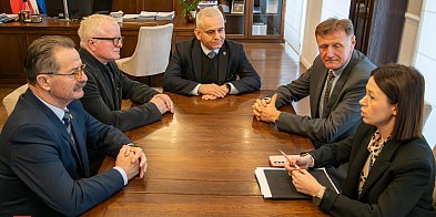 Rozmawiali o wzmacnianiu systemu bezpieczeństwa