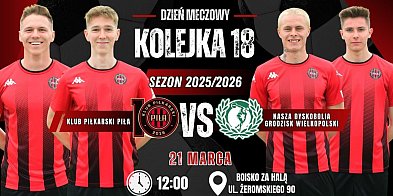 W sobotę KP Piła zagra z liderem