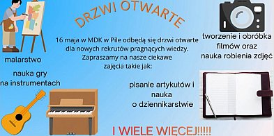 Jesteś spragniony wiedzy? Przyjdź do MDK odkryć talenty