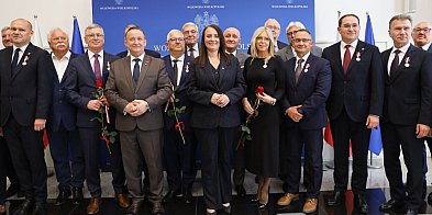 Wielkopolscy samorządowcy z odznakami honorowymi