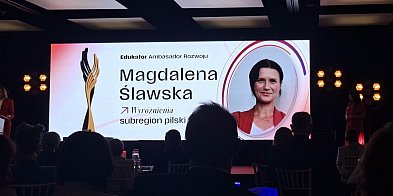 Piła: Wspaniały sukces nauczycielki Budowlanki