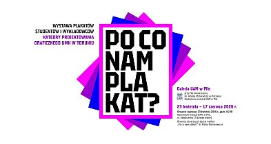 Toruńska Szkoła Plakatu na wystawie w UAM w Pile