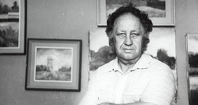Eugeniusz Ćwirlej w Galerii Wspomnień BWA w Pile