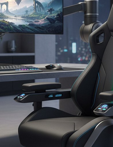 Najnowsze trendy w designie krzeseł dla graczy - wejdź do świata gamingu!-43279