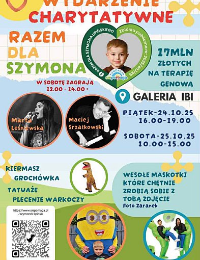 Razem dla Szymona. Przyjdźcie do IBI i pomóżcie!-44034