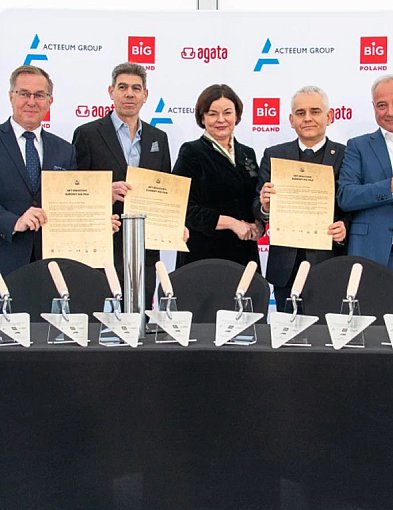 Wmurowali kamień węgielny pod BIG Piła