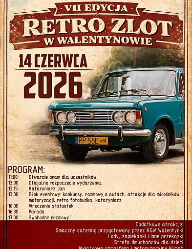 Pojazdy retro znów zjadą do Walentynowa