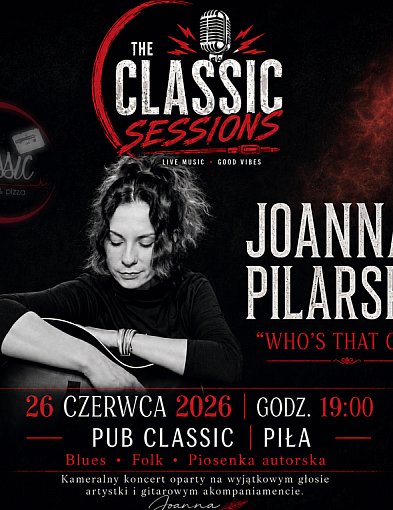 Joanna Pilarska zagra w pubie Classic