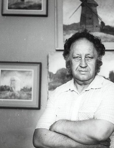 Eugeniusz Ćwirlej w Galerii Wspomnień BWA w Pile