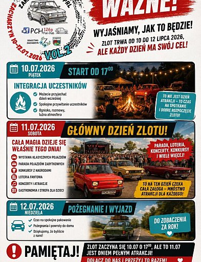 W Zacharzynie znów zakręcą się koła z czasów PRL