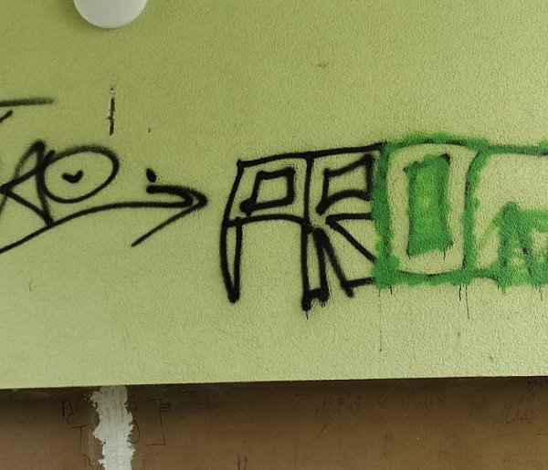 Wymalowali sobie sprayem kłopoty-43432