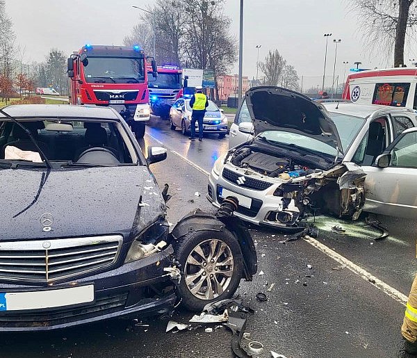 Wypadek na Podgórnej w Pile-45351