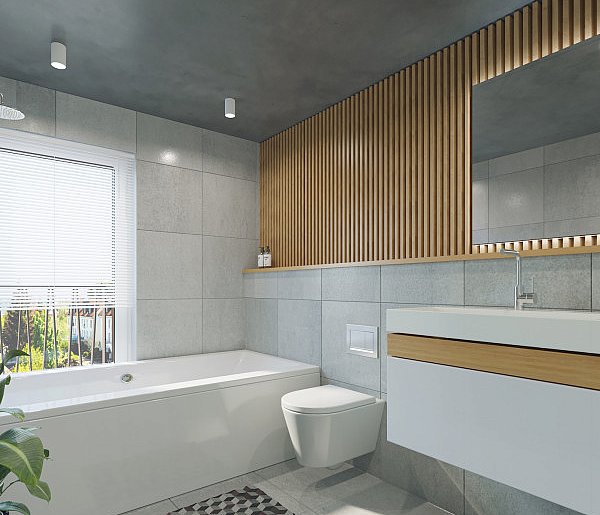 Wanna wolnostojąca narożna a mała łazienka – czy to się - 45495