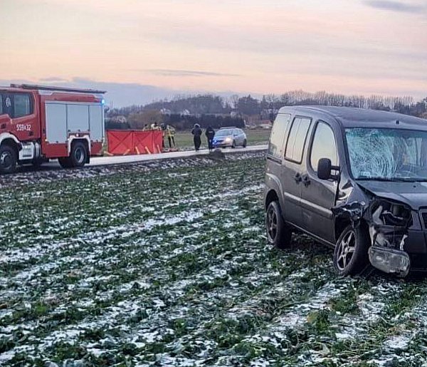 Śmiertelny wypadek koło Wysokiej-45922