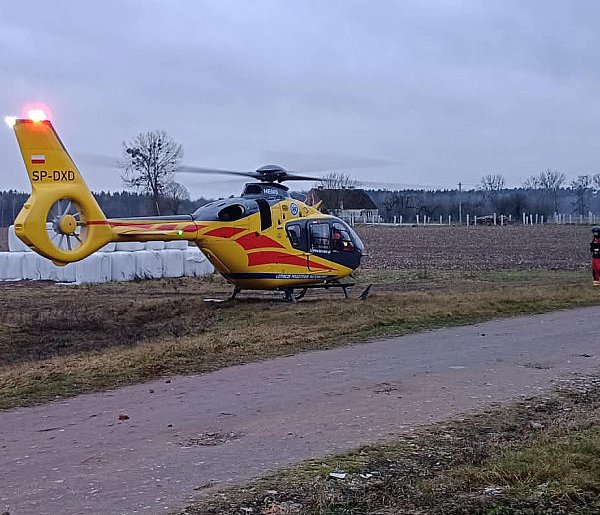 Alarm w Podstolicach. Wezwano helikopter-45946