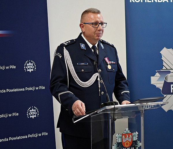 I Zastępca Komendanta Powiatowego Policji pożegnał się z Piłą