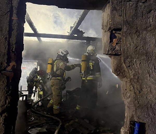 Pożar w Kościerzynie Małym