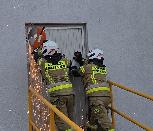 Pożar w palarni kawy w Sułaszewie