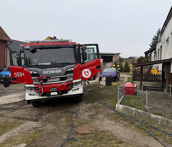 Tragiczny pożar w Wysokiej. Nie żyje dwoje dzieci