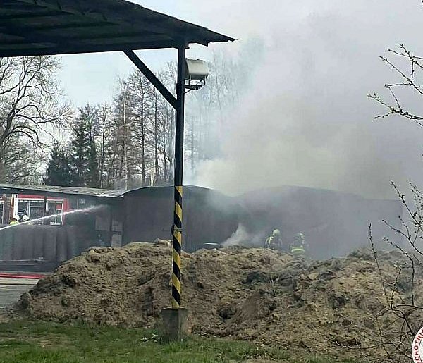 Pożar w Pobórce Małej