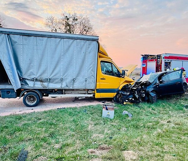 Wypadek w Pobórce Wielkiej