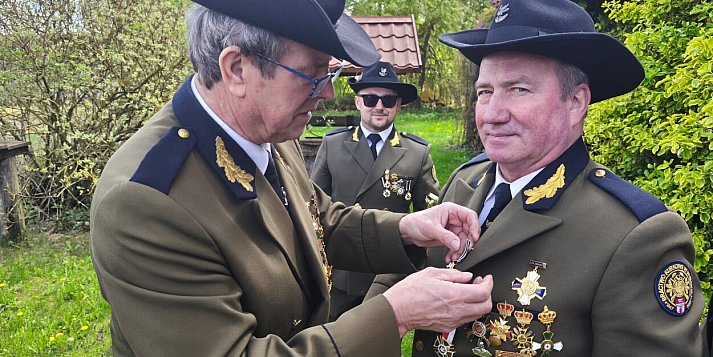 Prezes Jan Mrotek Królem Trzeciomajowym