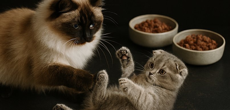 Jak dobrać mokrą karmę dla kota do wieku i potrzeb pupila?