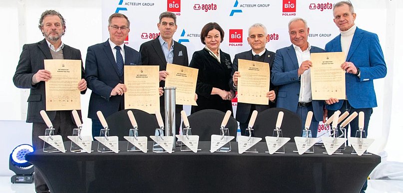 Wmurowali kamień węgielny pod BIG Piła