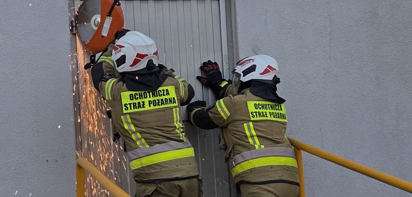 Pożar w palarni kawy w Sułaszewie