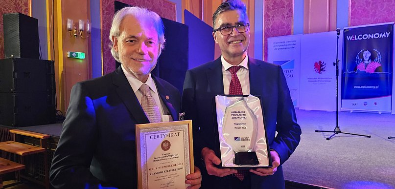 Senator Szejnfeld uhonorowany „Orłem Niepodległości”