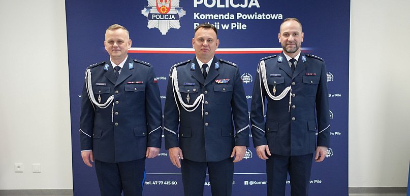 Nowe kierownictwo KPP w Pile