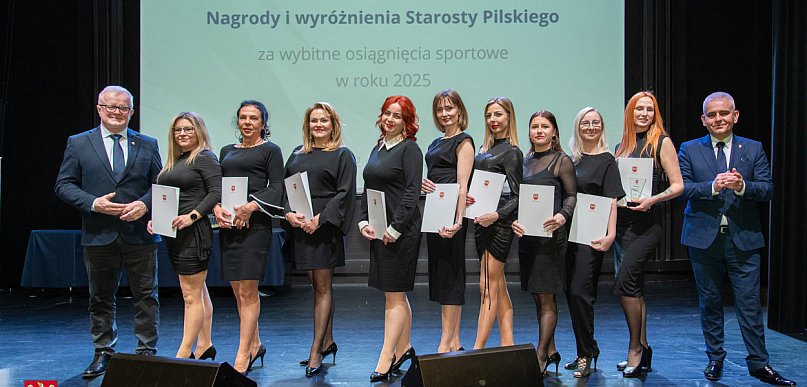 "Wasze sukcesy są powodem do dumy!". Starosta pilski nagrodził sportowców