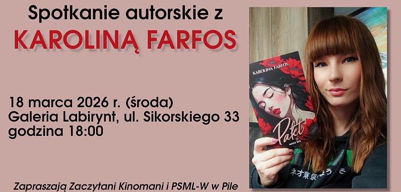 Spotkanie w Labiryncie z Karoliną Farfos