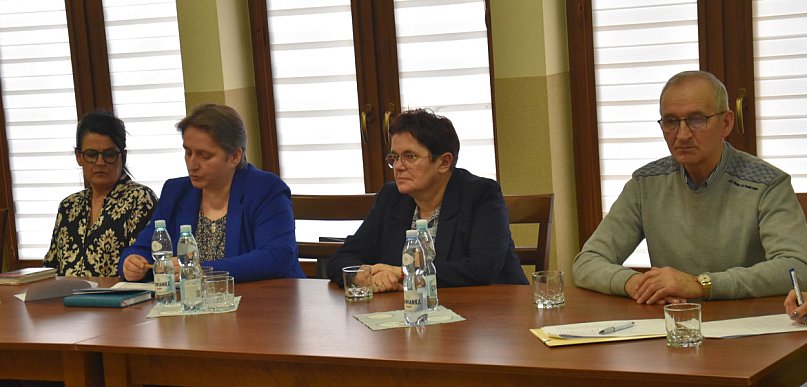 Zebranie wiejskie w Strzelcach