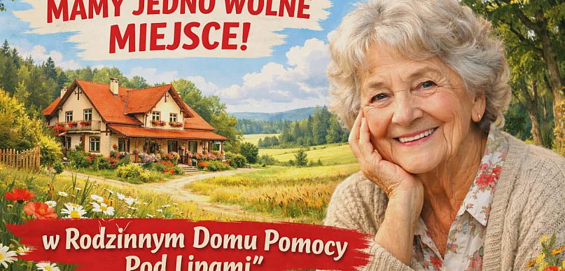Zwolniło się miejsce. W miejscu wyjątkowym!