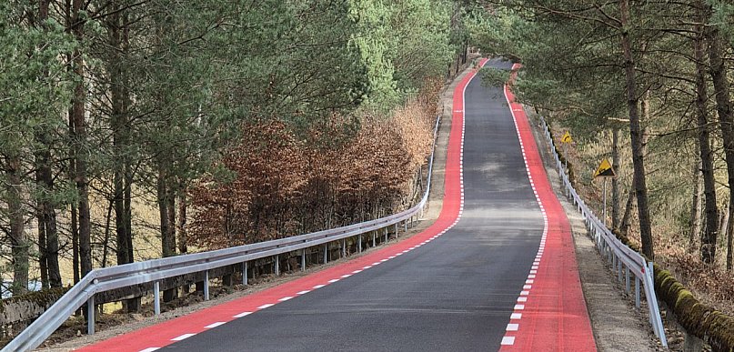 Kolejny odcinek 1172P po przebudowie