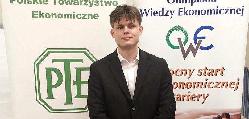 Wojtek z I LO zdobył indeksy najlepszych uczelni ekonomicznych w Polsce