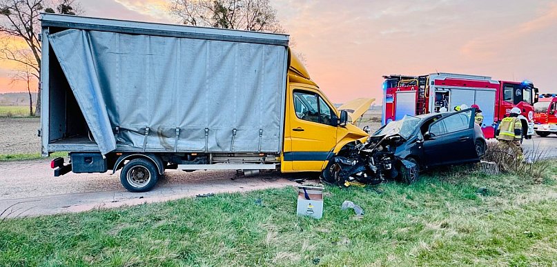 Wypadek w Pobórce Wielkiej