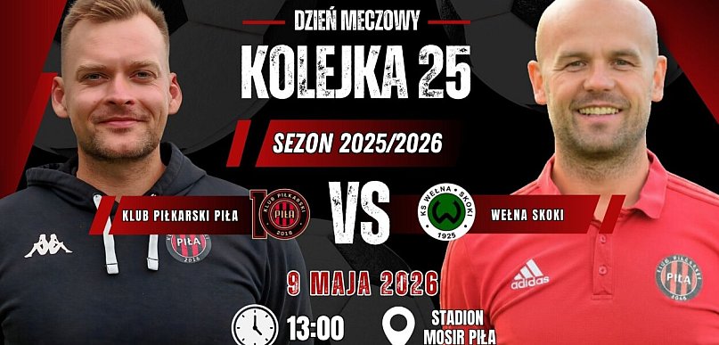 W sobotę mecz KP z Wełną