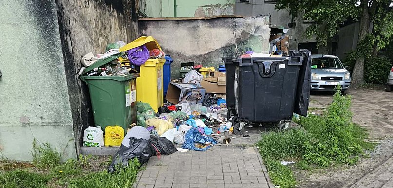 Na zapleczu "zielonej" kamienicy