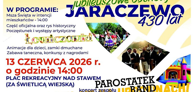 Jutro urodziny Jaraczewa