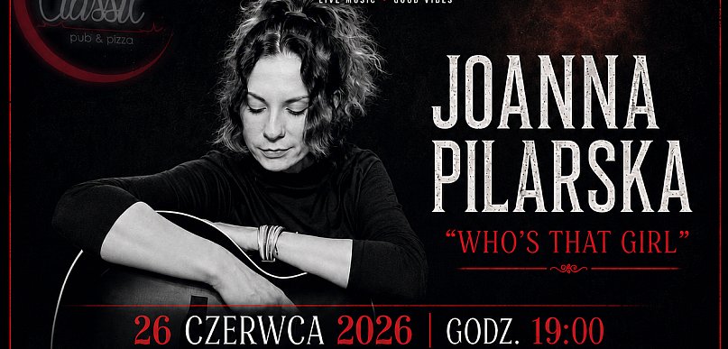 Joanna Pilarska zagra w pubie Classic