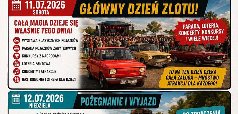 W Zacharzynie znów zakręcą się koła z czasów PRL
