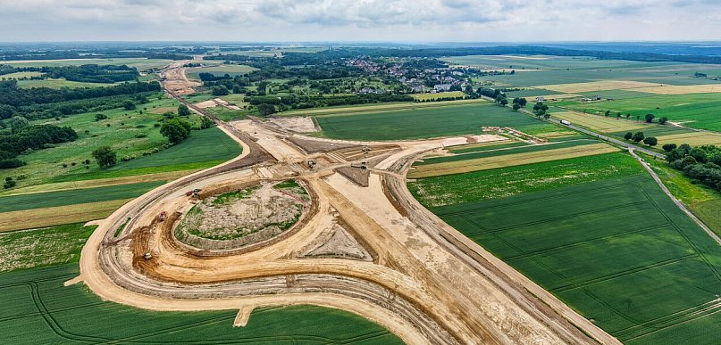 100 kilometrów S10 Szczecin - Wałcz w budowie