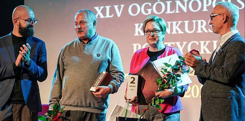 Henryk Liszkiewicz ze statuetką "Milowego Słupa" - 44016