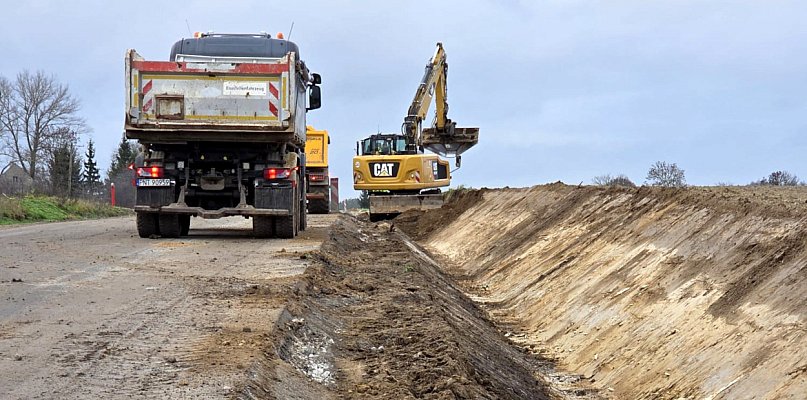 Rozbudowa DW 190. 45% zaawansowania prac - 45549