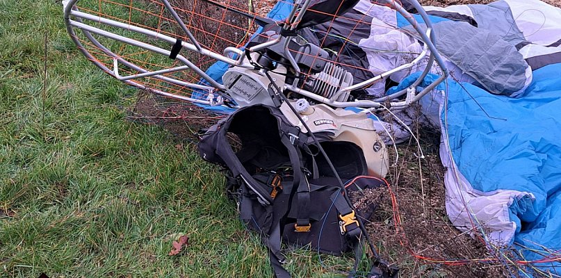 Spadł paralotniarz - 45612