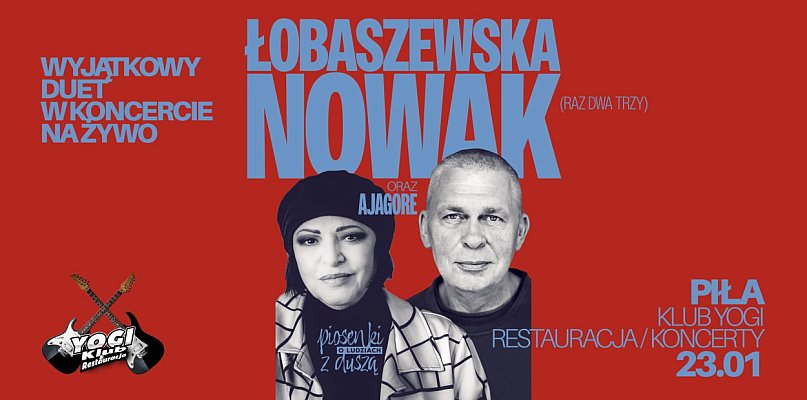 Jutro koncert wyjątkowego duetu w Klubie Yogi